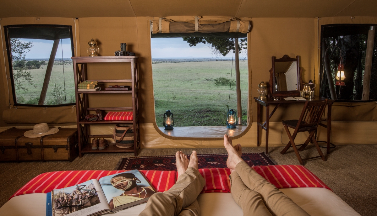 Elewana-Elephant-Pepper-Camp-maasai-mara-lodges-honeymoon-tent-looking-out Honeymoon tent