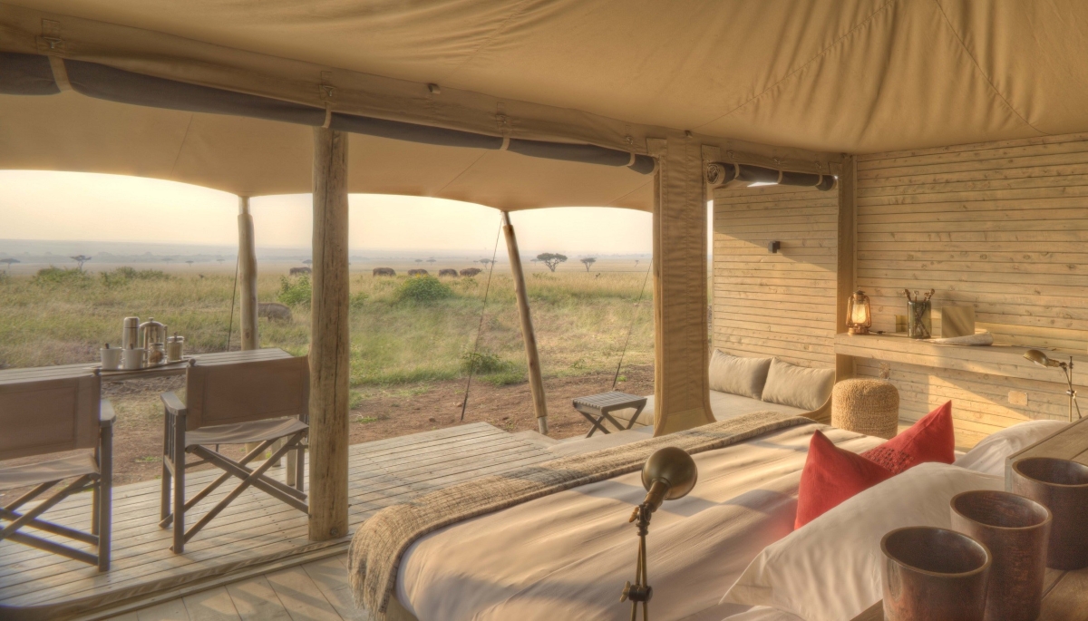 kichwa-tembo-superior-view-tent View from one of the luxury tented suites at Kichwa