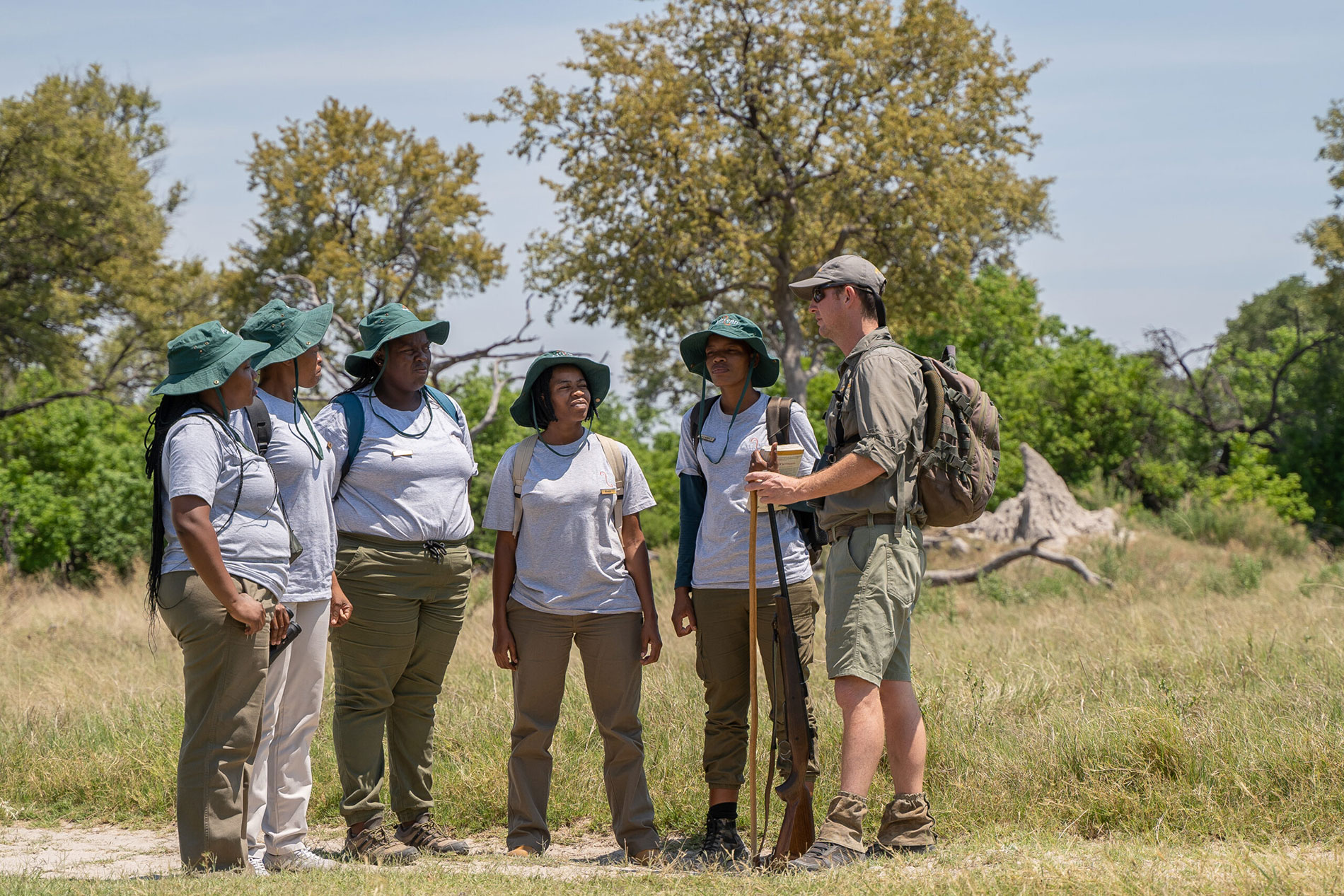 female-guide-training-abc A project aim to empower females in Botswana
