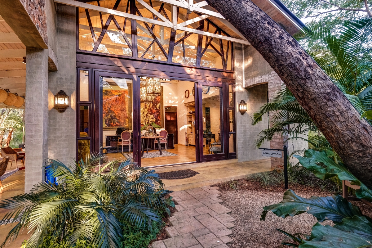 Mbano-Manor-Hotel A luxury boutique hotel in an ancient teak forest